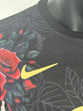 25/26 BAR Black Rose  Edition  Player Version Soccer Jersey