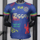 25/26 Ajax Graffiti Edition Royal Blue  Player Version Soccer Jersey