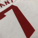 22/23 Nets DURANT #7 White Top Quality Hot Pressing NBA Jersey (Retro Logo)