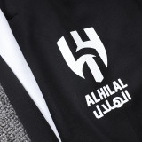 25/26 Al Hilal Black Half Pull Tracksuit #B2598(半拉链)