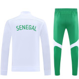25/26 Senegal White Jacket Tracksuit