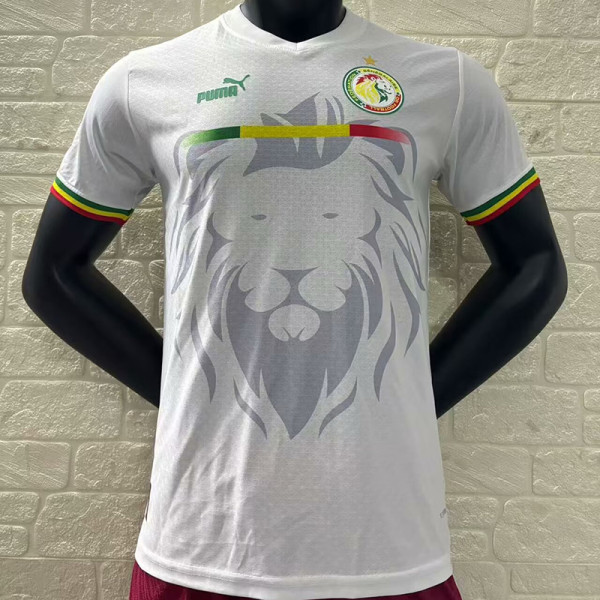 24/25 Senegal White Lion's Head Special Edition Player Version Soccer Jersey(狮头)