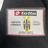 2002/2003 JUV Home  Long Sleeve Retro Soccer Jersey