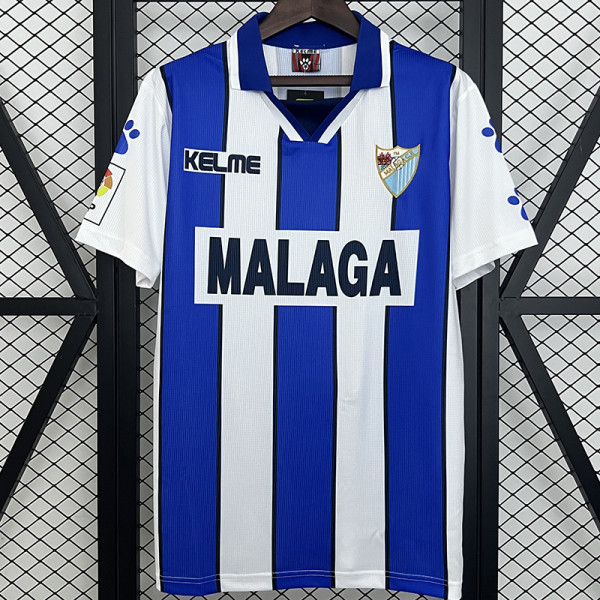 1998 Málaga CF Home Retro Soccer Jersey
