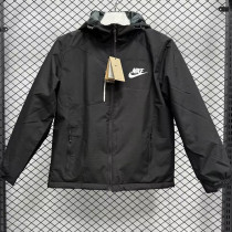 2024 New NK Black Velvet Windbreaker F2（加绒、连帽）