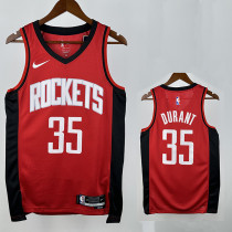 22/23 ROCKETS DUR ANT #35 Red  Top Quality Hot Pressing NBA Jersey