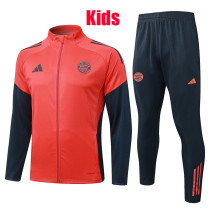 25/26 Bayern Orange Jacket Tracksuit# E25141童装