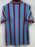 1957  Aston Villa Blue Retro Soccer Jersey