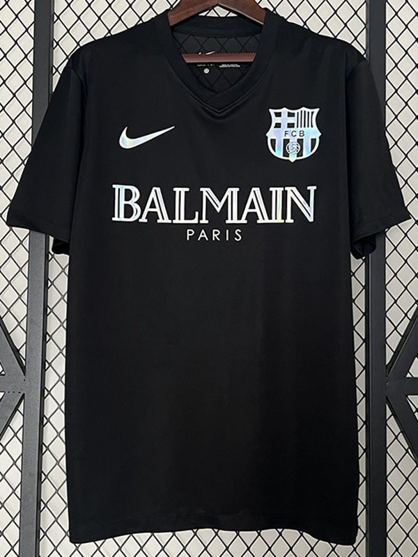 23/24 BAR Black Co Branded Version Fans Soccer Jersey