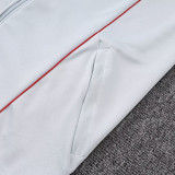 25/26 Bayern Grey Jacket Tracksuit# A2552