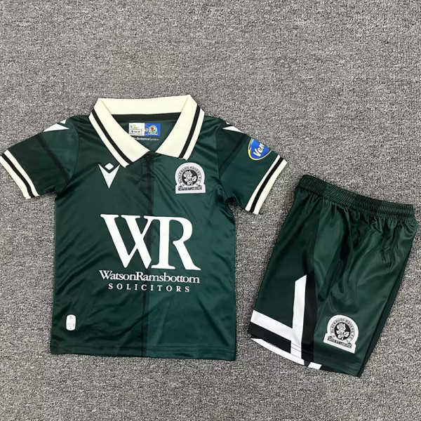 25/26 Blackburn Away Kids Soccer Jersey