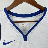 Dallas Mavericks RUSSELL #5 White Top Quality Hot Pressing NBA Jersey