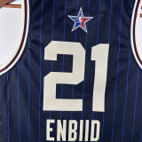 23/24 ALL-STAR ENBIID #21 Blue Top Quality Hot Pressing NBA Jersey
