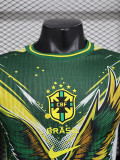 24/25 Brazil Green Special Edition  Player Version Soccer Jersey