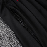 25/26 LIV Black Half Pull Tracksuit #B25141 (半拉链)