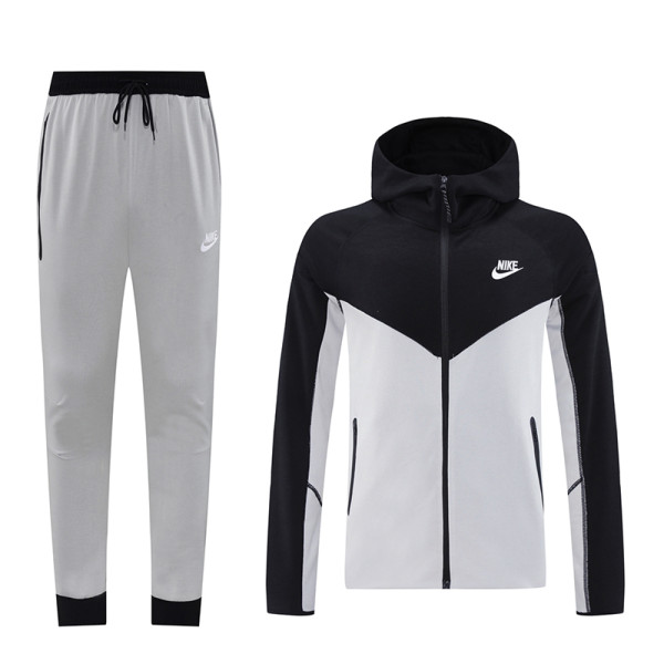 2024 NK Grey & Black Hoodie  Jacket Tracksuit#07