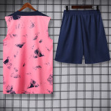 24/25 PSG Pink Tank top and shorts suit