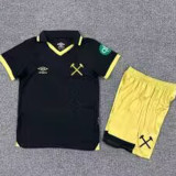 25/26 West Ham Third Kids  Soccer Jersey
