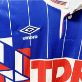 1989/1990  Ajax Away Long sleeve Retro Soccer Jersey（长袖）