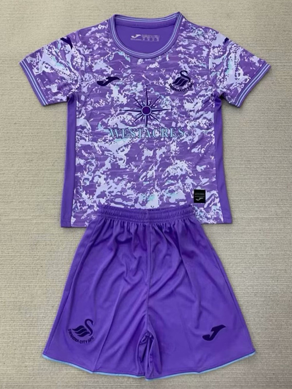 24/25 Swansea Third Kids Soccer Jersey