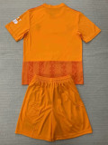 24/25 Rangers Orange Goalkeeper Kids Soccer Jersey