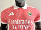 25/26 RMA Pink Team Logo Special Edition Player Version Soccer Jersey