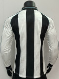 24/25 Newcastle Home Leisure  Long Sleeve Retro Soccer Jersey