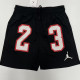 24/25 New JOR (N23)Black Quarter shorts(带23号）