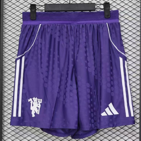 25/26  Man Utd Away Player Version Shorts Pants