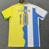 25/26  Argentina Brazil joint Edition  Fans Soccer Jersey(NAMA KAMU#10)