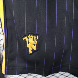 25/26 Man Utd Black Casual Player Version Shorts Pants