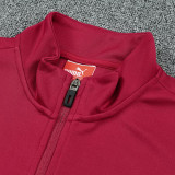 25/26  Man City Maroon  Jacket Tracksuit