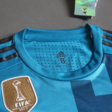 2017/2018 RMA Third Long Sleeve Retro Player Version Soccer Jersey (球员长袖)