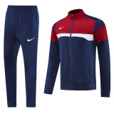 25/26 NJ15 Royal Blue & Maroon Jacket Tracksuit