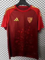 25/26 Sevilla Special Edition Red Fans  Soccer Jersey
