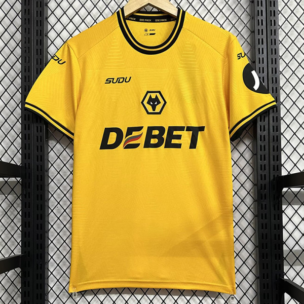 24/25 Wolves Home Fans Soccer Jersey