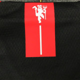 2007/2008 Man Utd Away Black Retro Soccer Jersey