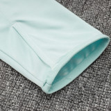 24/25 Spain Light Blue Half Pull Tracksuit  (半拉链、B832)