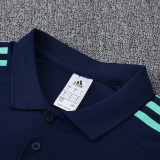25/26 ARS Royal Blue Polo Collar Pants Set