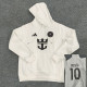 2024 Inter Miami White Hoody（signed)   (白色带“10”号、加薄绒)