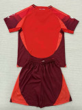 25/26 Toronto FC  Home Kids  Soccer Jersey(带章）