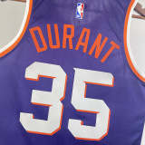 23/24 SUNS DURANT #35 Purple Top Quality Hot Pressing NBA Jersey