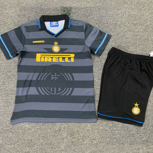 1997/1998 INT Away Kids Retro Soccer Jersey