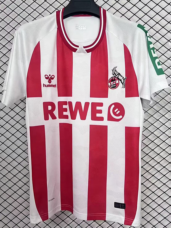 25/26 FC Köln Home Fans Soccer Jersey