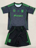 25/26 Tigres UANL Third Kids Soccer Jersey