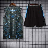 25/26 Napoli Grey Training Vest  Suit