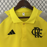 24/25 Flamengo Yellow Polo Training shirts（翻领）