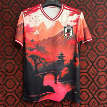 24/25 Japan Landscape Painting Blue Fans Soccer Jersey