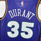 24/25 SUNS DUR ANT #35 Blue City Edition Top Quality Hot Pressing Retro NBA Jersey