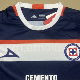 24/25 Cruz Azul Blue Goalkeeper  Long Sleeve Soccer Jersey